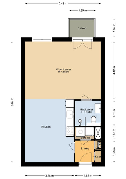 Johan van der Keukenstraat 75-N, Amsterdam