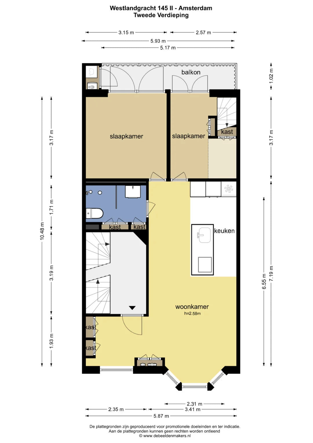Westlandgracht 145-2, Amsterdam